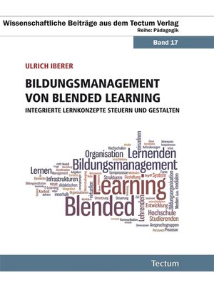 cover image of Bildungsmanagement von Blended Learning